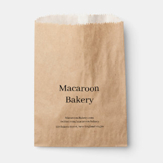 Gefälligkeitstaschen - Macaroon Design Geschenktütchen