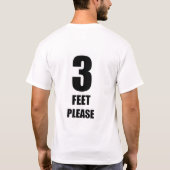 Gefällt 3 Fuß C3 T - Shirt (Rückseite)
