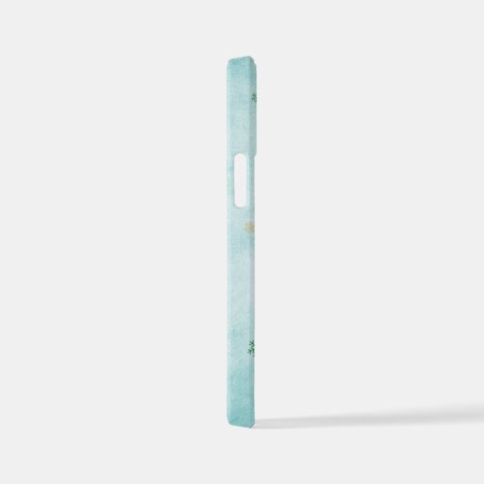 Gefällt dir mein Gnome-Telefon? Gnome und Schneefl iPhone Hülle (Rechte Seite)