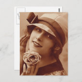 Gefällt dir mein Hut? Postkarte (Vorne/Hinten)