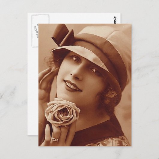 Gefällt dir mein Hut? Postkarte (Vorne/Hinten)