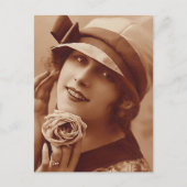 Gefällt dir mein Hut? Postkarte (Vorderseite)