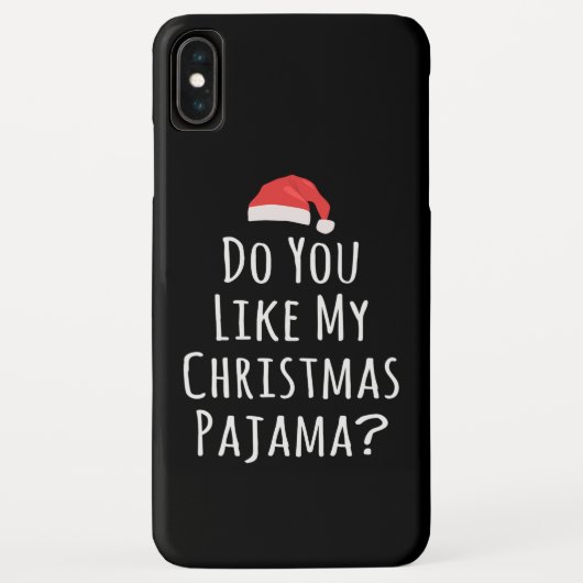 Gefällt dir mein Weihnachts-Pajama? Case-Mate iPhone Hülle (Rückseite)