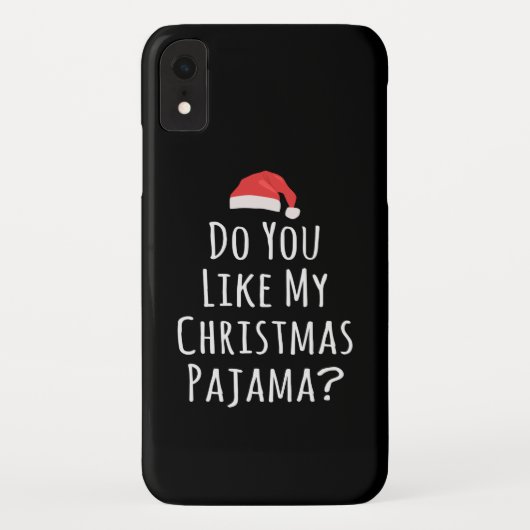Gefällt dir mein Weihnachts-Pajama? Case-Mate iPhone Hülle (Rückseite)