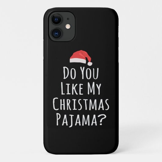 Gefällt dir mein Weihnachts-Pajama? Case-Mate iPhone Hülle (Rückseite)