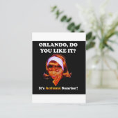 Gefällt es dir Orlando? Es ist der Sonnenaufgang i Postkarte (Stehend Vorderseite)