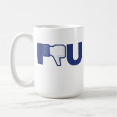 Gefällt es nicht, sich in den sonnigen Mug zu stür Kaffeetasse (Links)
