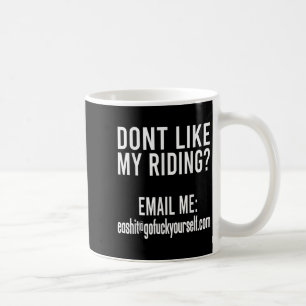 Gefällt Ihnen Mein Fahren Nicht, Schreiben Sie Mir Kaffeetasse
