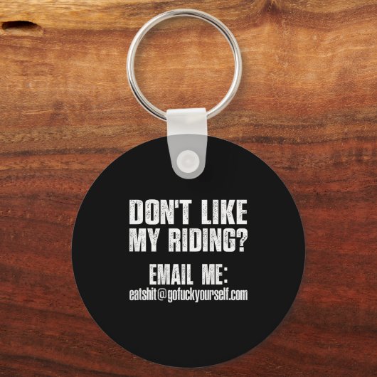 Gefällt mir meine E-Mail-Adresse nicht Ea@goforyou Schlüsselanhänger (Vorderseite)