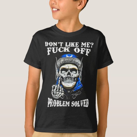 Gefällt mir nicht wegen des gelösten Problems Schä T-Shirt (Vorderseite)
