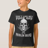 Gefällt mir nicht wegen des gelösten Problems Schä T-Shirt (Vorderseite)