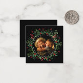 Gefällt mir Weihnachten Großmutter Mitteilungskarte (Vorderseite/Rückseite Beispiel)