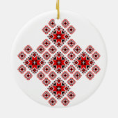 Gefälschte Embroidered Christmas Ornament 1 (Hinten)