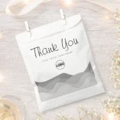 Gefälte Taschen Danke Papiertasche Geschenktütchen (Ausgeschnitten)