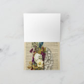 Gefaltete Ankündigungskarte Ankündigung (Innenseite)