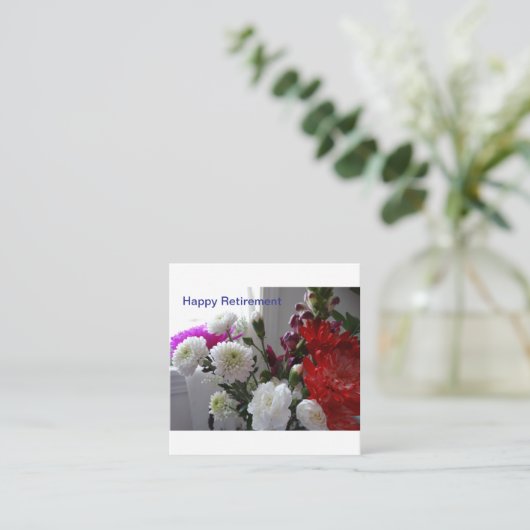 Gefaltete Ankündigungskarte Begleitkarte (Stehend Vorderseite)