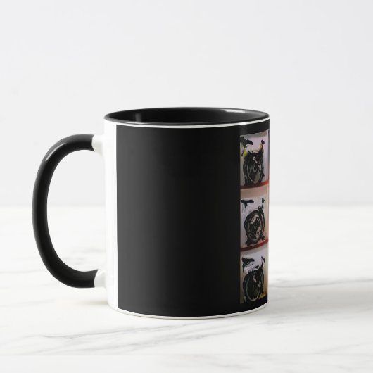 Gefaltete Brompton Tassen-Kunst Tasse (Links)