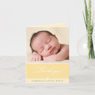 GEFALTETE DANKE-KARTE :: reizende type 2 Dankeskarte