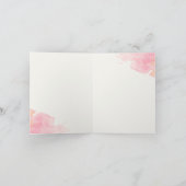 Gefaltete Dankeskarte "Coquelicots" (Innenseite)