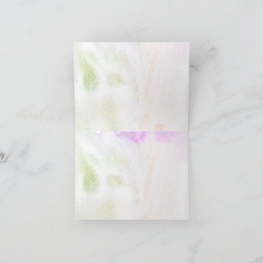 Gefaltete Dankeskarten Dankeskarte (Innenseite)