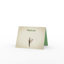 Gefaltete Dankeskarten