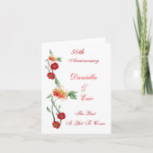 Gefaltete Einladung (Vorderseite)