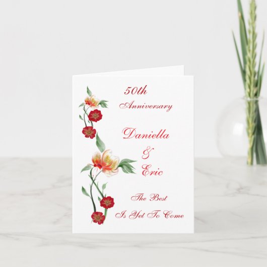 Gefaltete Einladung (Vorderseite)