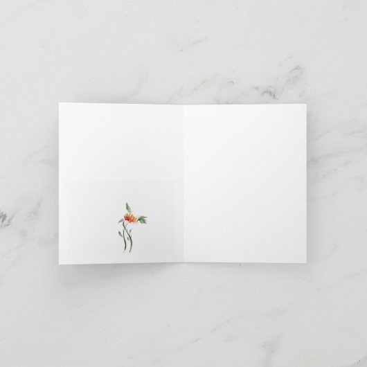 Gefaltete Einladung (Innenseite)