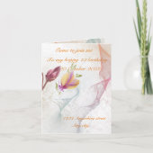 Gefaltete Einladung (Vorderseite)