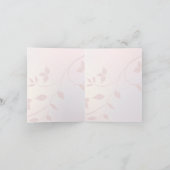 Gefaltete Feiertagskarte (Innenseite)