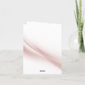 Gefaltete Feiertagskarte (Rückseite)