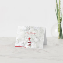 Gefaltete Feiertagskarten