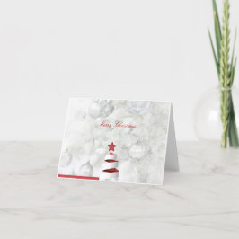 Gefaltete Feiertagskarten Feiertagskarte