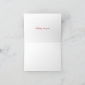 Gefaltete Feiertagskarten Feiertagskarte (Innenseite)