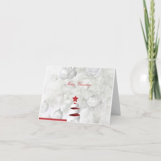 Gefaltete Feiertagskarten Feiertagskarte (Vorderseite)