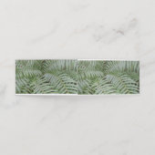 Gefaltete Grüne Farn-Peilkarte Terminkarte (Außenseite Aufgefaltet)