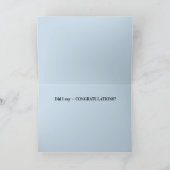 Gefaltete Grußkarte Karte (Innenseite)