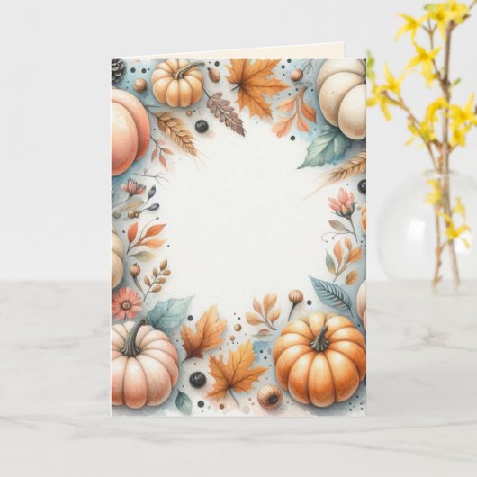 Gefaltete Grußkarte Karte (Gelbe Blume)