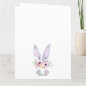 Gefaltete Grußkarte Karte (Rückseite)