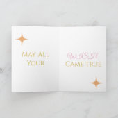 Gefaltete Grußkarte Karte (Innenseite)