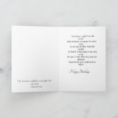 gefaltete Grußkarte Karte (Innenseite)