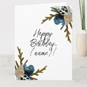 gefaltete Grußkarte Karte