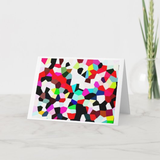 Gefaltete Grußkarte Karte (Vorderseite)