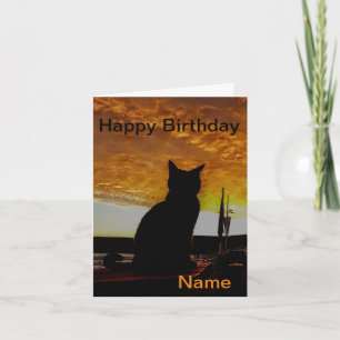 Gefaltete Grußkarte Karte