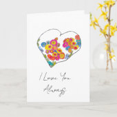 Gefaltete Grußkarte Karte (Gelbe Blume)