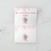 Gefaltete Grußkarte Karte (Innenseite)