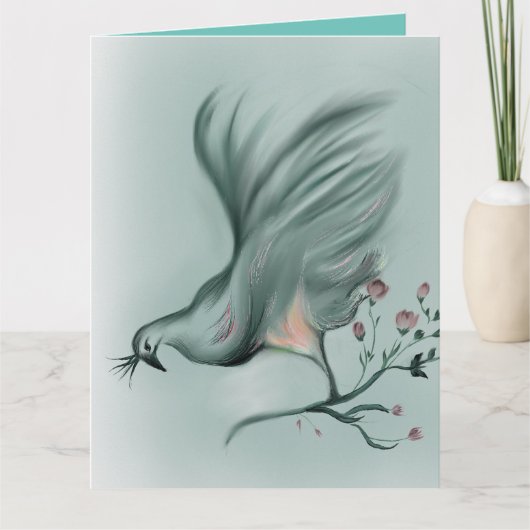 Gefaltete Grußkarten Karte (Vorderseite)