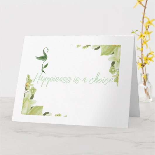 Gefaltete Grußkarten Karte (Gelbe Blume)