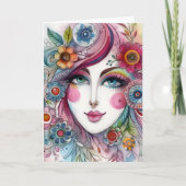 Gefaltete Launische Karte (Vorderseite)