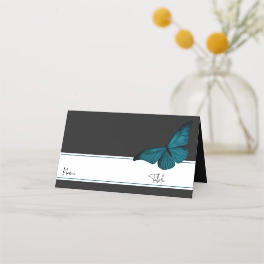 Gefaltete Platzkarte (Vorderseite)